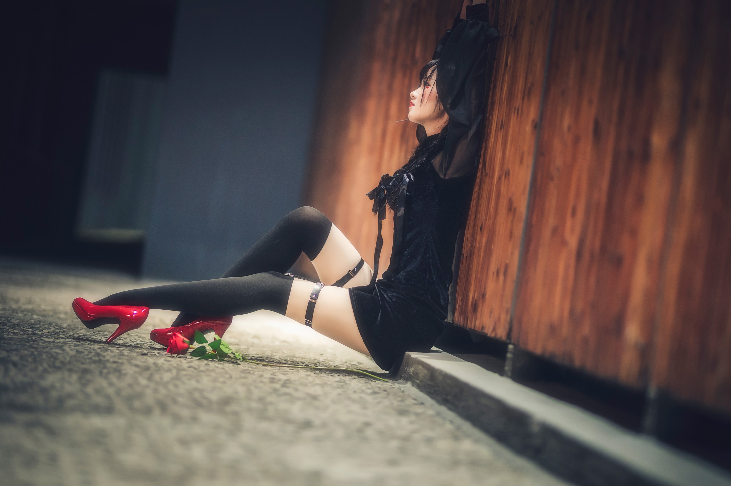 图片[1]-三度_69 – NO.020 旗袍玫瑰[13P]-XikXak
